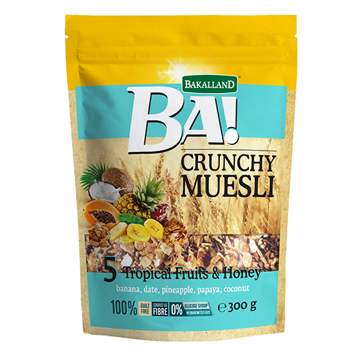 Bakalland 5 Tropical Fruits Muesli 300G